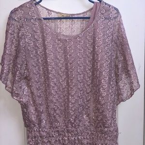 Lavish Pink Knit Shirt